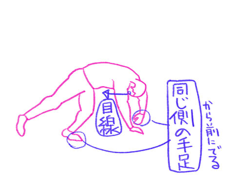 イラスト解説 柔道 前回り受身のポイント